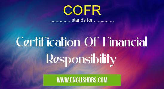 COFR