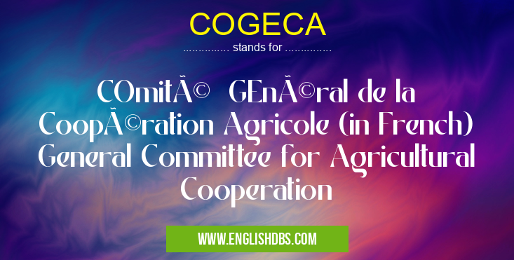 COGECA