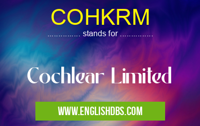 COHKRM