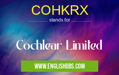 COHKRX