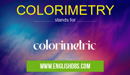 COLORIMETRY