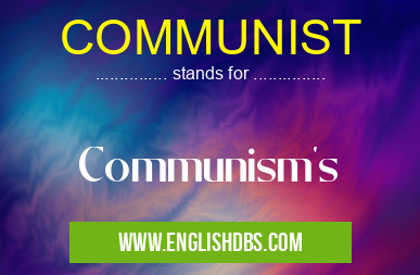 COMMUNIST