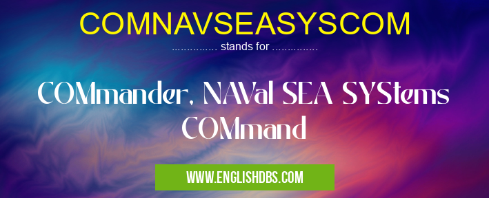 COMNAVSEASYSCOM