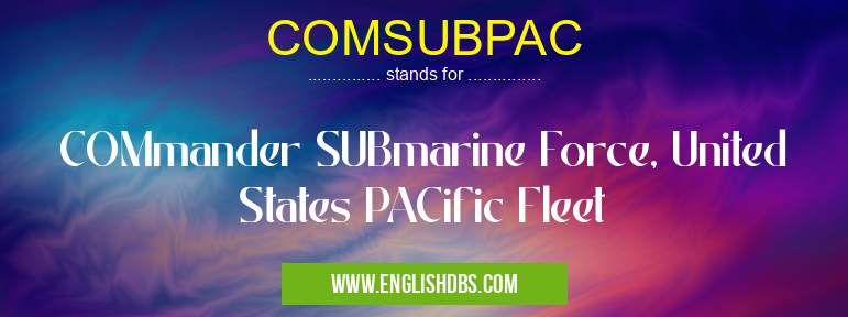 COMSUBPAC