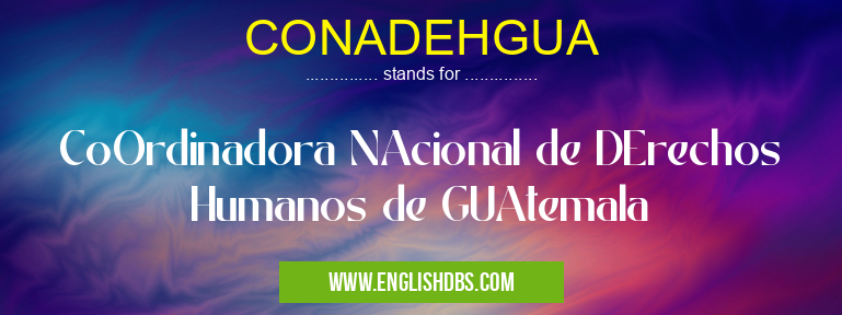 CONADEHGUA