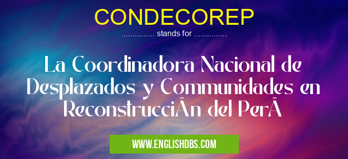 CONDECOREP