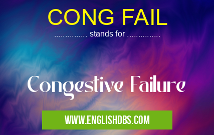 CONG FAIL