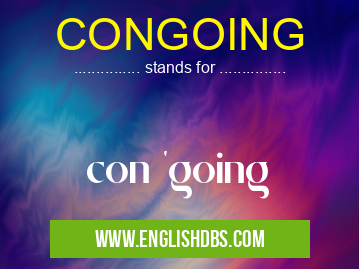 CONGOING