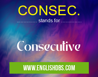 CONSEC.