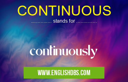 CONTINUOUS