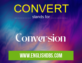 CONVERT