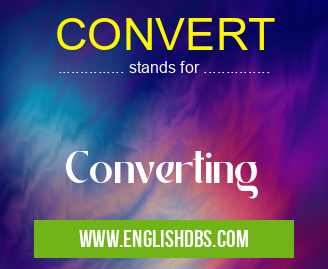 CONVERT