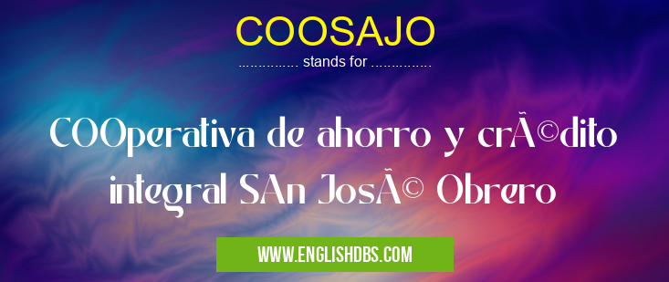 COOSAJO