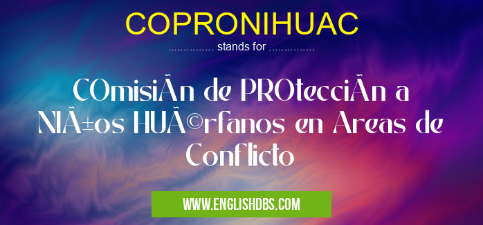 COPRONIHUAC