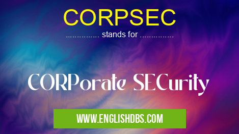 CORPSEC