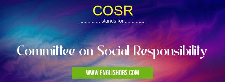 COSR