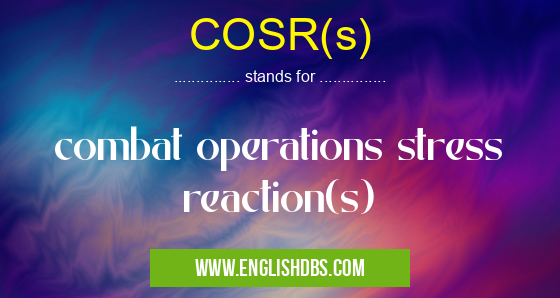 COSR(s)