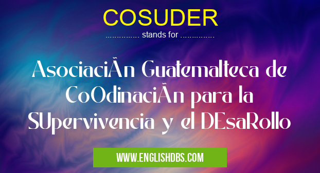 COSUDER