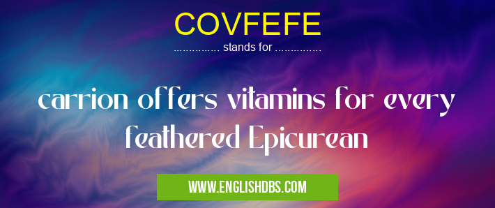 COVFEFE