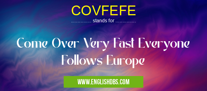 COVFEFE