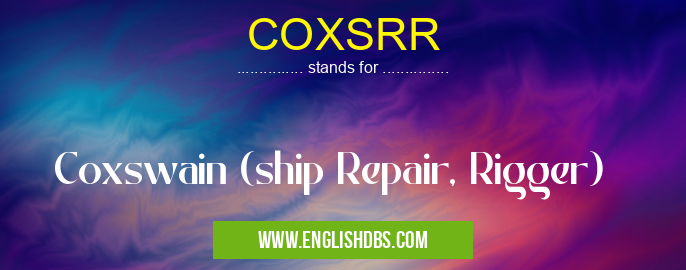 COXSRR