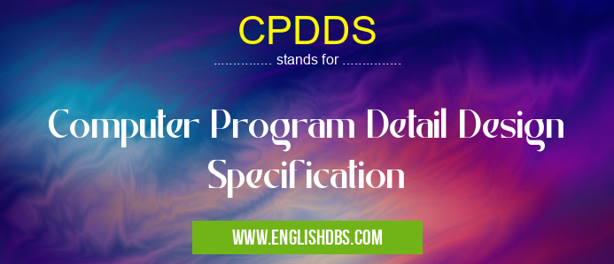 CPDDS