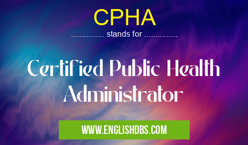 CPHA