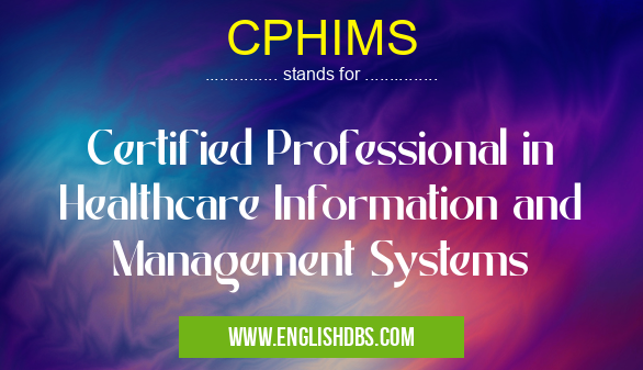 CPHIMS