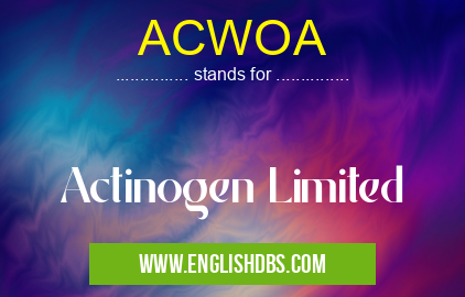 ACWOA