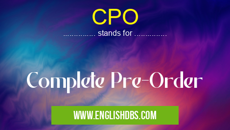 CPO