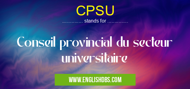 CPSU