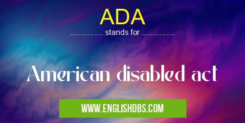 ADA