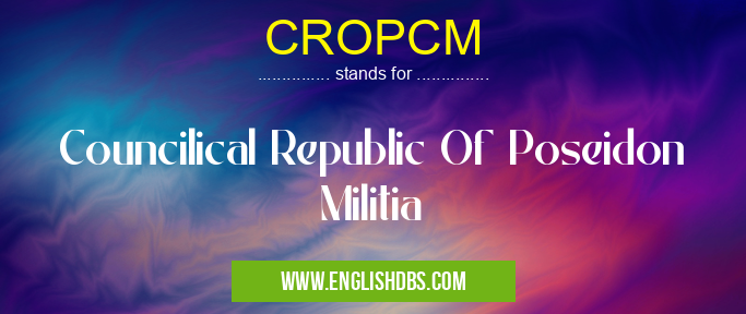 CROPCM