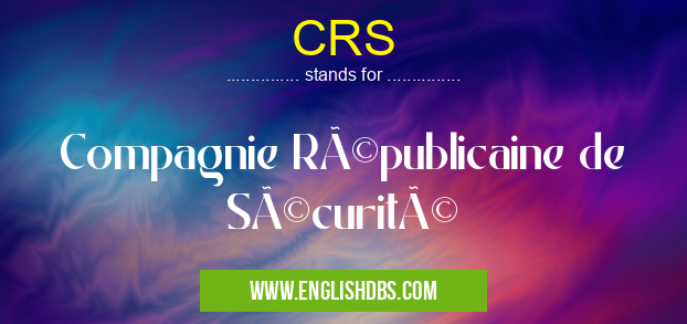 CRS