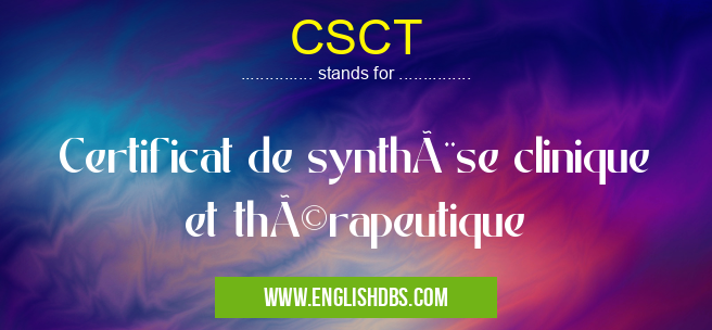 CSCT