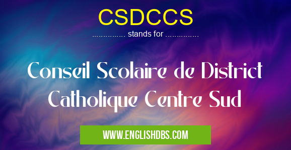 CSDCCS