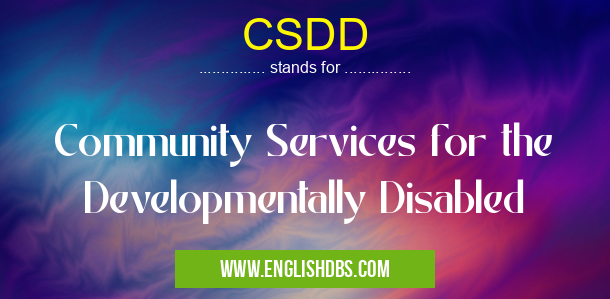 CSDD