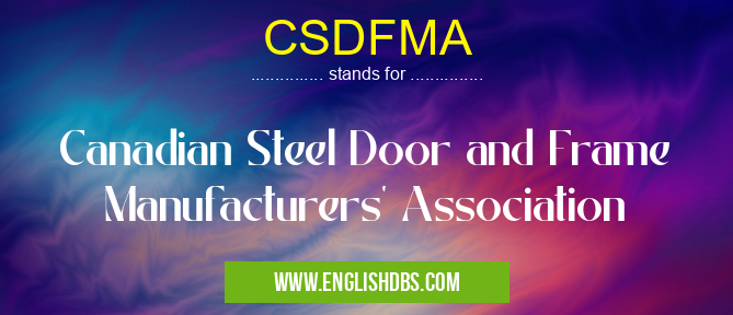 CSDFMA