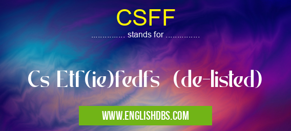 CSFF