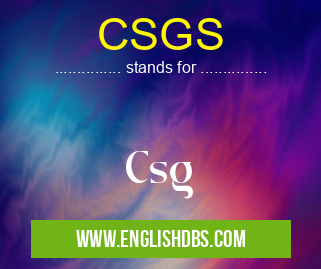 CSGS