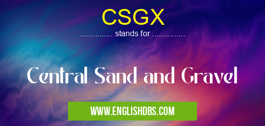 CSGX