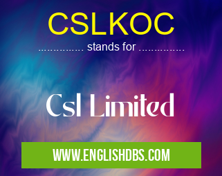 CSLKOC