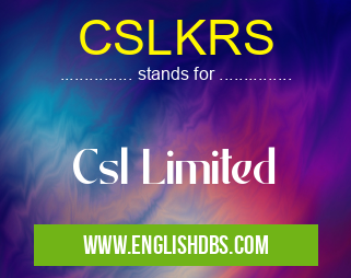 CSLKRS