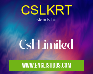 CSLKRT