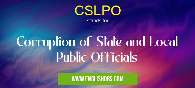 CSLPO