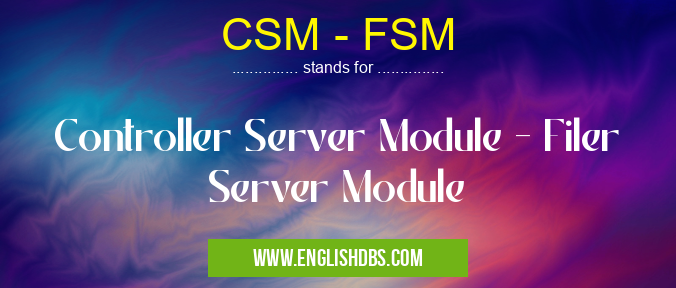 CSM - FSM