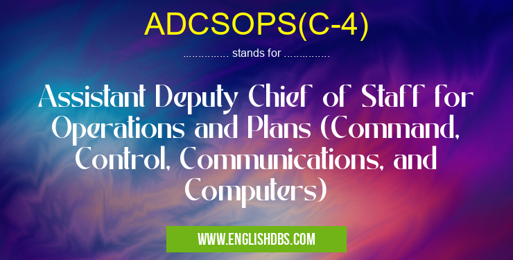 ADCSOPS(C-4)