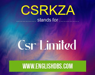 CSRKZA