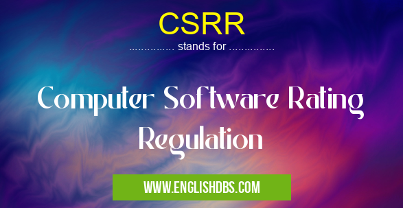 CSRR