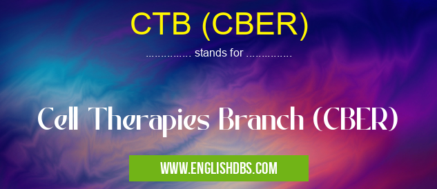 CTB (CBER)